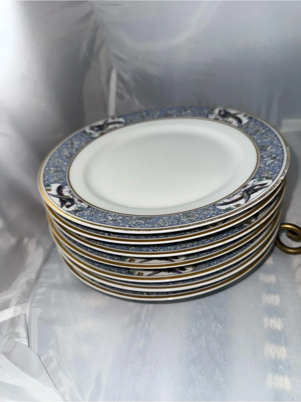 Antique Theodore Haviland Limoges Salad Plates- Set of 8